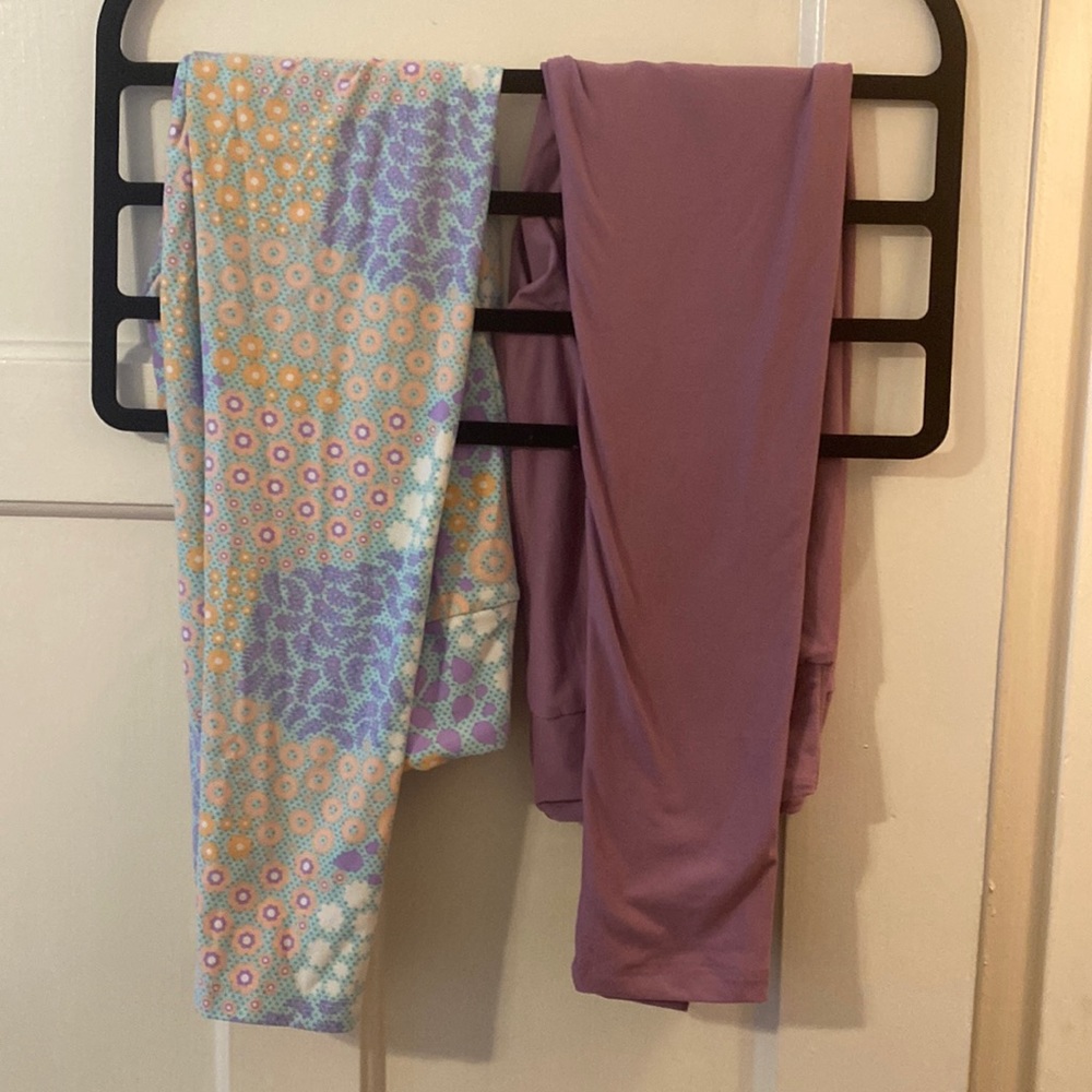 2 pairs of LuLaRoe leggings